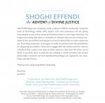 The Advent of Divine Justice