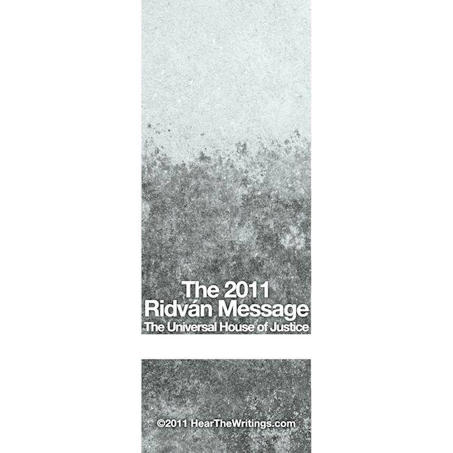 The 2011 Ridvan Message - Click Image to Close